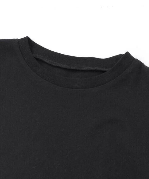 nexchic / ネクシック スウェット | 裏毛ラインストーンロゴトレーナーｘ天竺Tシャツセット(110~150cm) | 詳細18