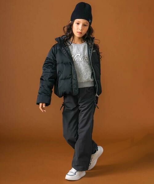 nexchic / ネクシック ダウンジャケット・ベスト | ハートロゴタフタダウン(110~150cm) | 詳細1