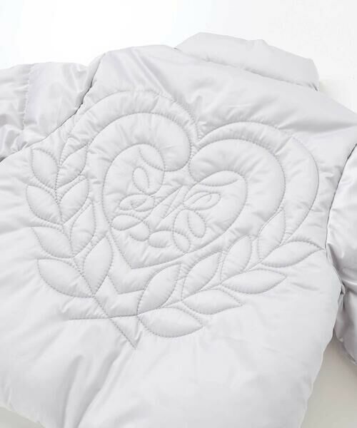 nexchic / ネクシック ダウンジャケット・ベスト | ハートロゴタフタダウン(110~150cm) | 詳細14