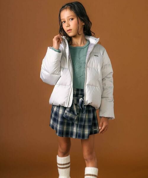 nexchic / ネクシック ダウンジャケット・ベスト | ハートロゴタフタダウン(110~150cm) | 詳細6