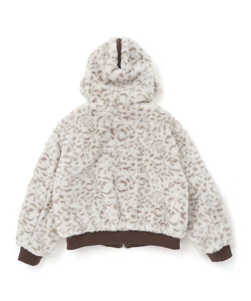 nexchic / ネクシック その他アウター | リバーシブルタフタxファーファスナーフード付きジャケット(110~150cm) | 詳細7