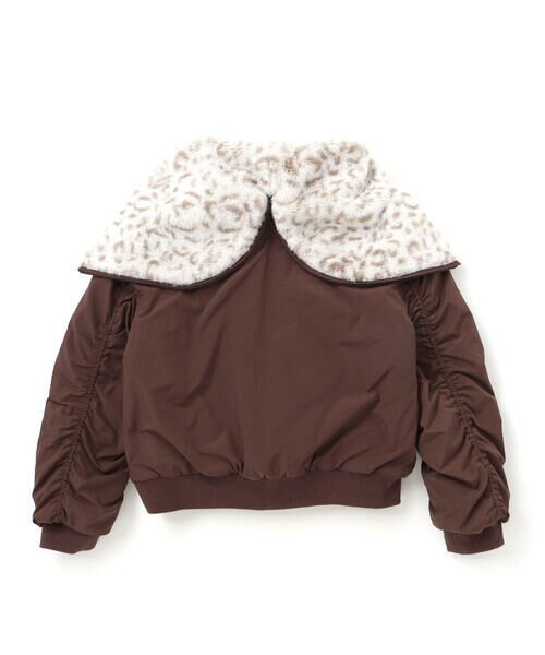 nexchic / ネクシック その他アウター | リバーシブルタフタxファーファスナーフード付きジャケット(110~150cm) | 詳細5