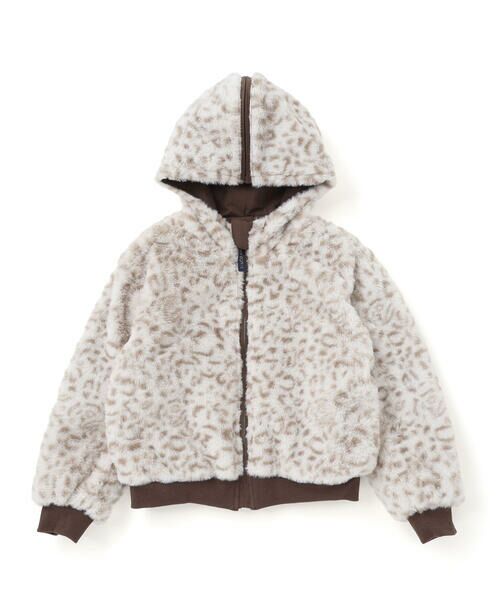 nexchic / ネクシック その他アウター | リバーシブルタフタxファーファスナーフード付きジャケット(110~150cm) | 詳細6