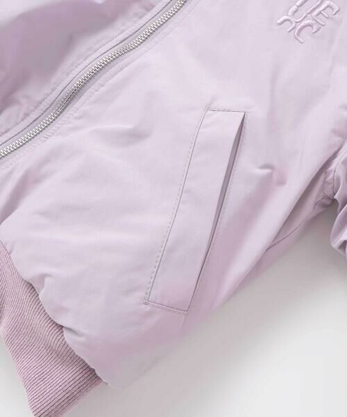 nexchic / ネクシック その他アウター | リバーシブルタフタxファーファスナーフード付きジャケット(110~150cm) | 詳細18