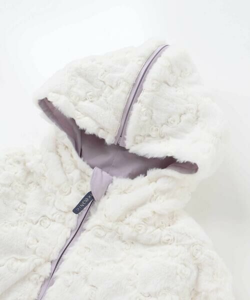 nexchic / ネクシック その他アウター | リバーシブルタフタxファーファスナーフード付きジャケット(110~150cm) | 詳細19