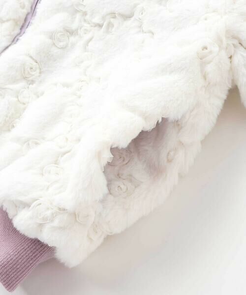 nexchic / ネクシック その他アウター | リバーシブルタフタxファーファスナーフード付きジャケット(110~150cm) | 詳細21