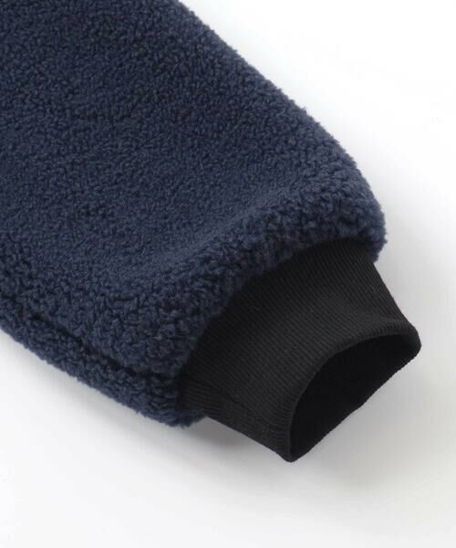 nexchic / ネクシック ブルゾン | ボアxタフタ切り替えMA-1(110~150cm) | 詳細4