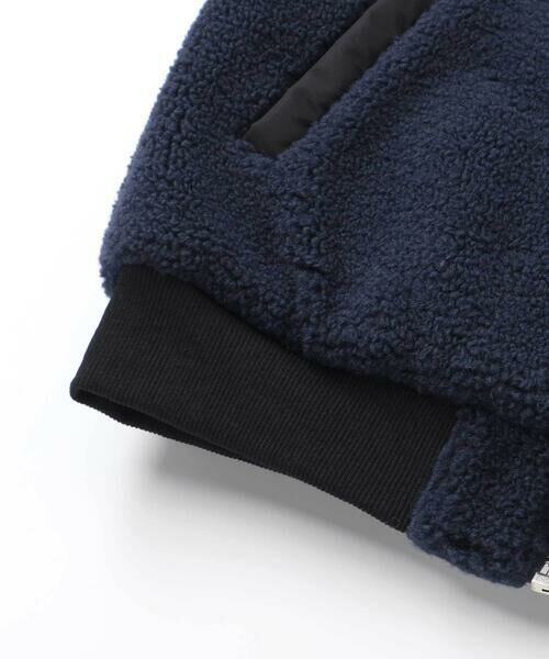 nexchic / ネクシック ブルゾン | ボアxタフタ切り替えMA-1(110~150cm) | 詳細7