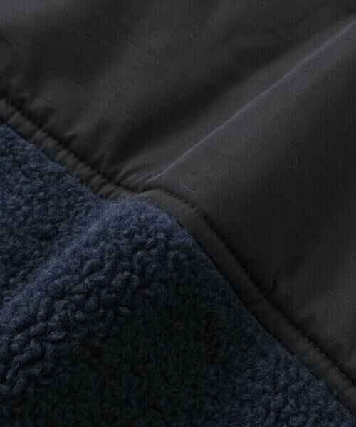 nexchic / ネクシック ブルゾン | ボアxタフタ切り替えMA-1(110~150cm) | 詳細9