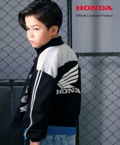 nexchic / ネクシック ブルゾン | 【Hondaｘnexchic】バイカラーポンチトラックジャケット(110~150cm)