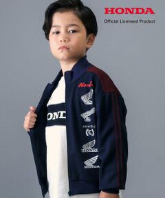 nexchic / ネクシック ブルゾン | 【Hondaｘnexchic】バイカラーポンチトラックジャケット(110~150cm)