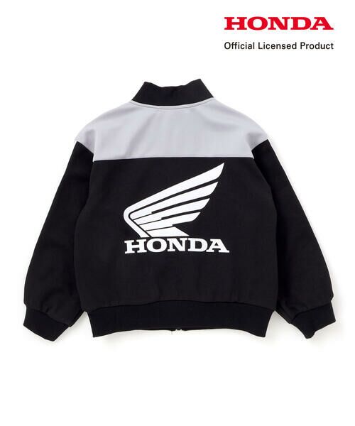 nexchic / ネクシック ブルゾン | 【Hondaｘnexchic】バイカラーポンチトラックジャケット(110~150cm) | 詳細5