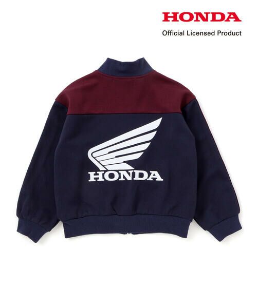 nexchic / ネクシック ブルゾン | 【Hondaｘnexchic】バイカラーポンチトラックジャケット(110~150cm) | 詳細10