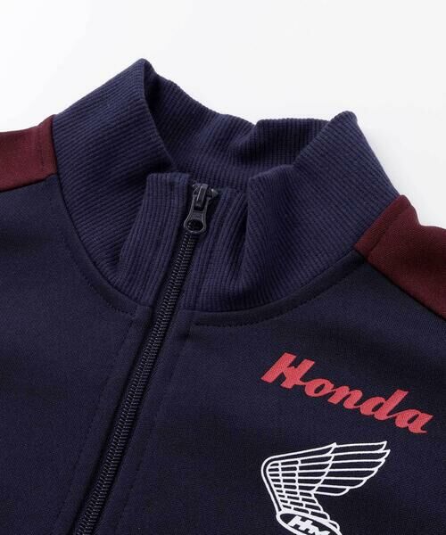 nexchic / ネクシック ブルゾン | 【Hondaｘnexchic】バイカラーポンチトラックジャケット(110~150cm) | 詳細11