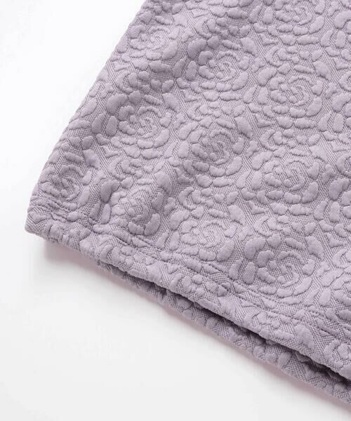 nexchic / ネクシック スウェット | 【お揃い】ハート刺しゅう袖リボンキルトトレーナー(110~150cm) | 詳細13