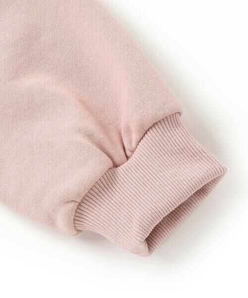 nexchic / ネクシック スウェット | サテンパッチレース裏毛トレーナー(110~150cm) | 詳細8