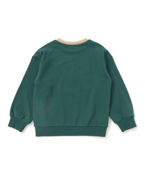 nexchic / ネクシック スウェット | 素材色々ロゴパッチ裏毛トレーナー(110~150cm) | 詳細8
