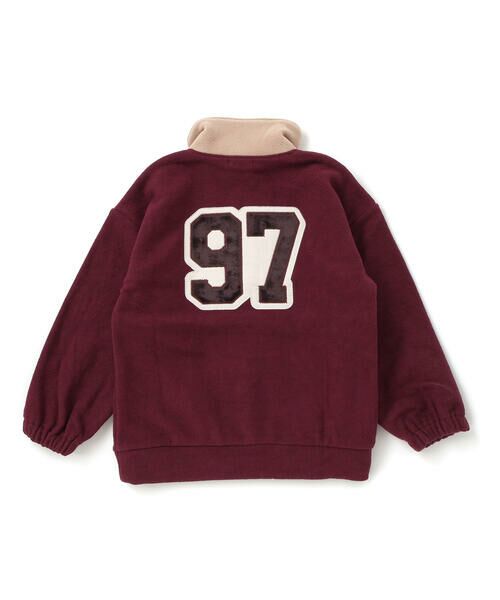 nexchic / ネクシック スウェット | ロゴ刺しゅう切り替えスキッパートレーナー(110~150cm) | 詳細6