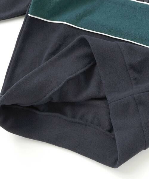 nexchic / ネクシック スウェット | ロゴ刺しゅう切り替えスキッパートレーナー(110~150cm) | 詳細14