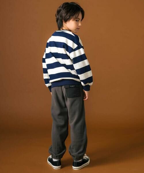 nexchic / ネクシック スウェット | フェルトパッチ刺しゅう入り裏毛トレーナー(110~150cm) | 詳細4