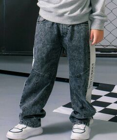 nexchic / ネクシック デニムパンツ | バルーンレッグ切り替えデニムパンツ(110~150cm)