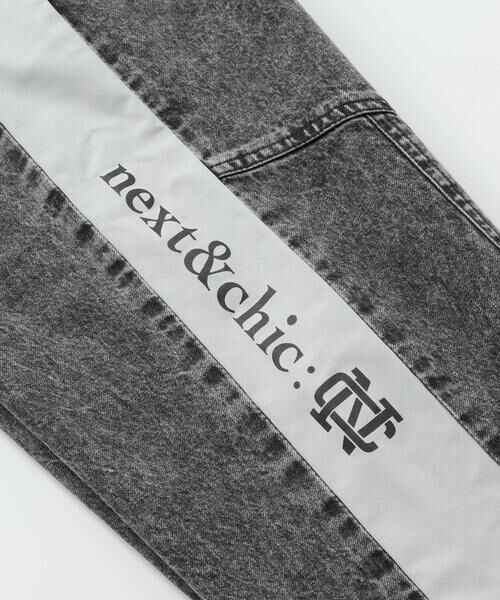 nexchic / ネクシック デニムパンツ | バルーンレッグ切り替えデニムパンツ(110~150cm) | 詳細9