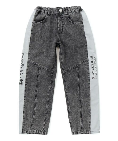 nexchic / ネクシック デニムパンツ | バルーンレッグ切り替えデニムパンツ(110~150cm) | 詳細5