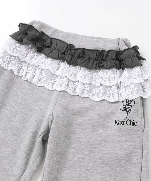 nexchic / ネクシック その他パンツ | ウエストフリル付き裏毛パンツ(110~150cm) | 詳細6