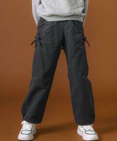 nexchic / ネクシック その他パンツ | サイドギャザーニータックタフタパンツ(110~150cm)