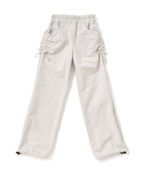 nexchic / ネクシック その他パンツ | サイドギャザーニータックタフタパンツ(110~150cm) | 詳細4