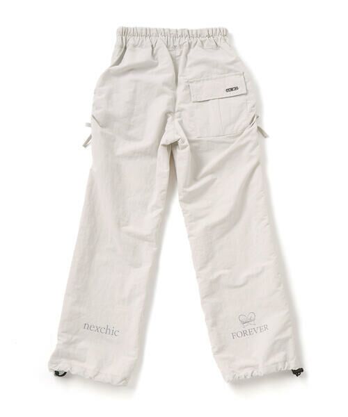 nexchic / ネクシック その他パンツ | サイドギャザーニータックタフタパンツ(110~150cm) | 詳細5