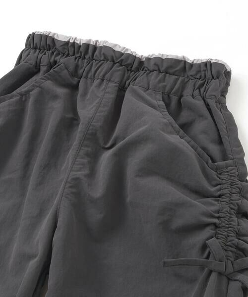 nexchic / ネクシック その他パンツ | サイドギャザーニータックタフタパンツ(110~150cm) | 詳細10