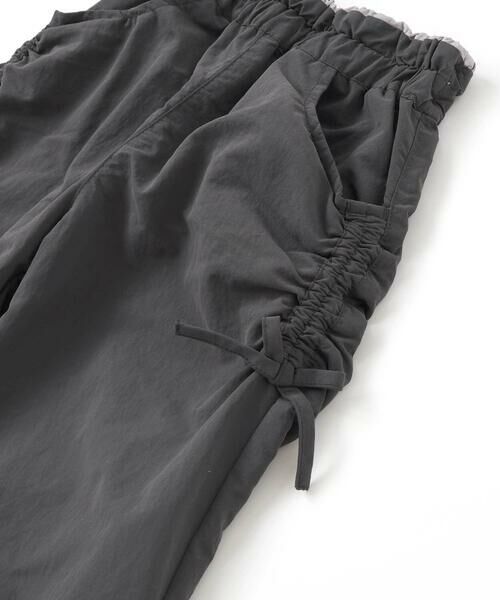 nexchic / ネクシック その他パンツ | サイドギャザーニータックタフタパンツ(110~150cm) | 詳細11