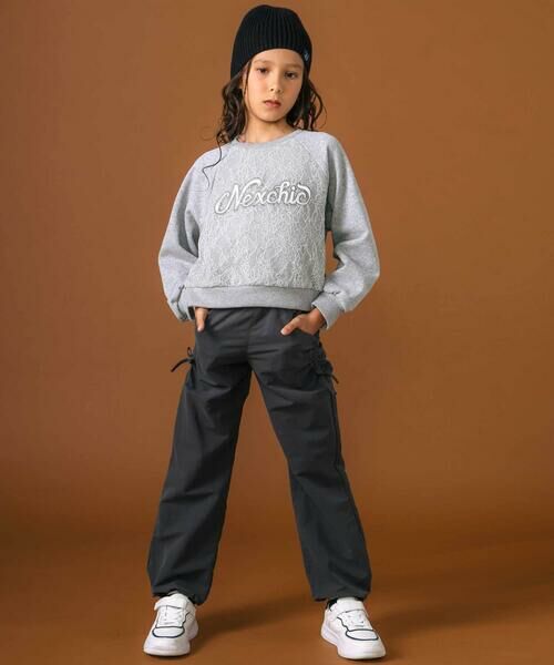 nexchic / ネクシック その他パンツ | サイドギャザーニータックタフタパンツ(110~150cm) | 詳細6