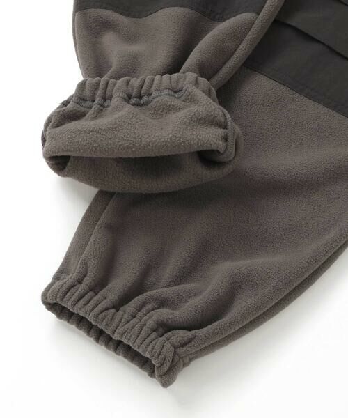 nexchic / ネクシック その他パンツ | フリースxタフタ異素材切り替えパンツ(110~150cm) | 詳細15