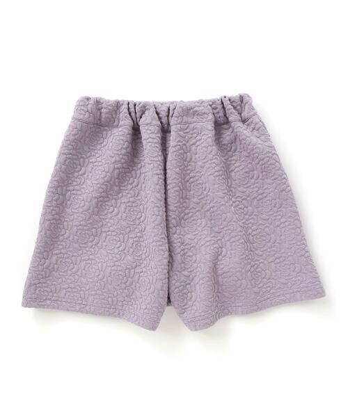 nexchic / ネクシック その他パンツ | 【お揃い】バラ柄切り替えカットキルトキュロット(110~150cm) | 詳細14