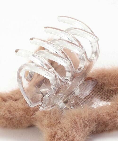 nexchic / ネクシック カチューシャ・カチューム・その他 | モコモコ蝶々クリップｘシンプルヘアピンセット | 詳細4