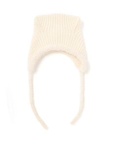 nexchic / ネクシック ニットキャップ | ボンボン耳付きニット帽