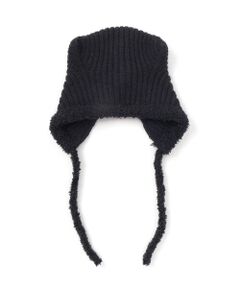 nexchic / ネクシック ニットキャップ | ボンボン耳付きニット帽