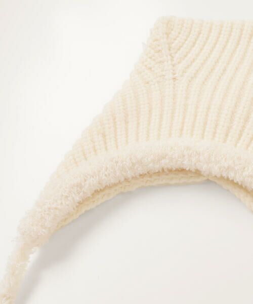 nexchic / ネクシック ニットキャップ | ボンボン耳付きニット帽 | 詳細4