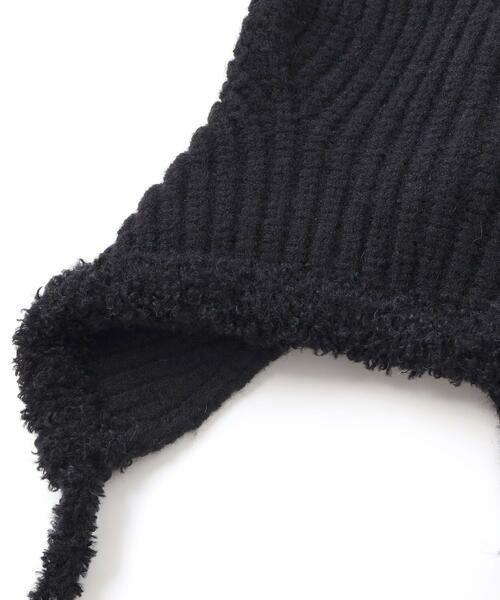 nexchic / ネクシック ニットキャップ | ボンボン耳付きニット帽 | 詳細9