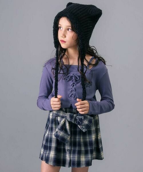 nexchic / ネクシック ニットキャップ | ボンボン耳付きニット帽 | 詳細6