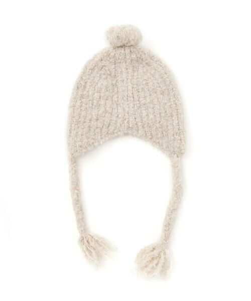 nexchic / ネクシック ニットキャップ | ボンボン耳付きニット帽 | 詳細13