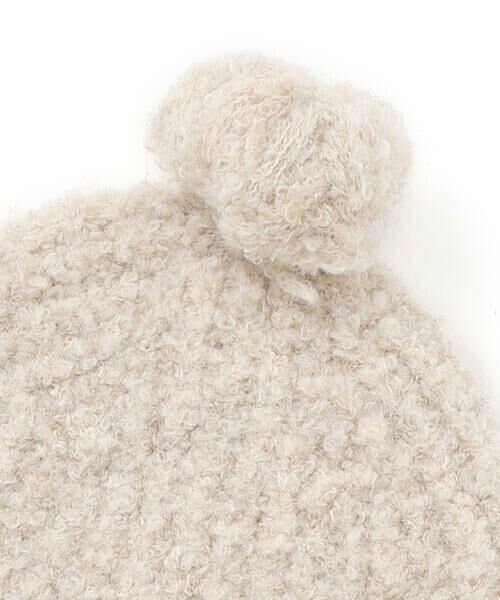 nexchic / ネクシック ニットキャップ | ボンボン耳付きニット帽 | 詳細14
