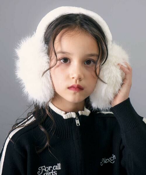 nexchic / ネクシック ネックウォーマー・イヤーマフ | ロゴチャーム付き折りたたみ耳当て | 詳細1