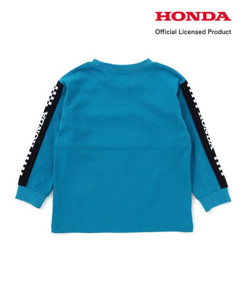 nexchic / ネクシック Tシャツ | 【Hondaｘnexchic】ロゴプリント天竺長袖Tシャツ(110~150cm) | 詳細14