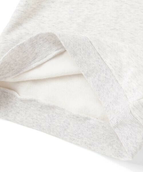 nexchic / ネクシック スウェット | ロゴバッチ裏起毛裏毛ラガーシャツ(110~150cm) | 詳細10