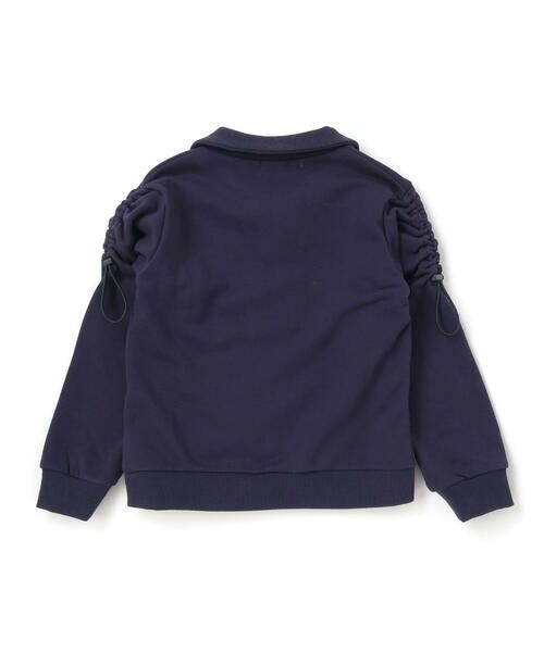 nexchic / ネクシック スウェット | ロゴバッチ裏起毛裏毛ラガーシャツ(110~150cm) | 詳細18