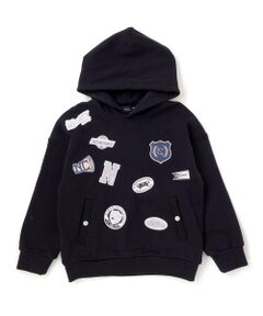 nexchic / ネクシック パーカー | ロゴバッチ裏毛フーディ(110~150cm)