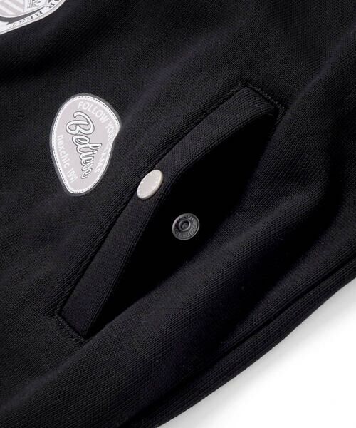 nexchic / ネクシック パーカー | ロゴバッチ裏毛フーディ(110~150cm) | 詳細6